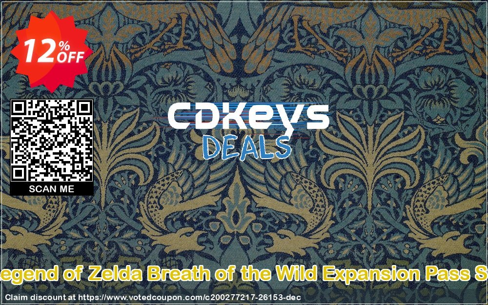 The Legend of Zelda Breath of the Wild Expansion Pass Switch Coupon Code Apr 2024, 12% OFF - VotedCoupon
