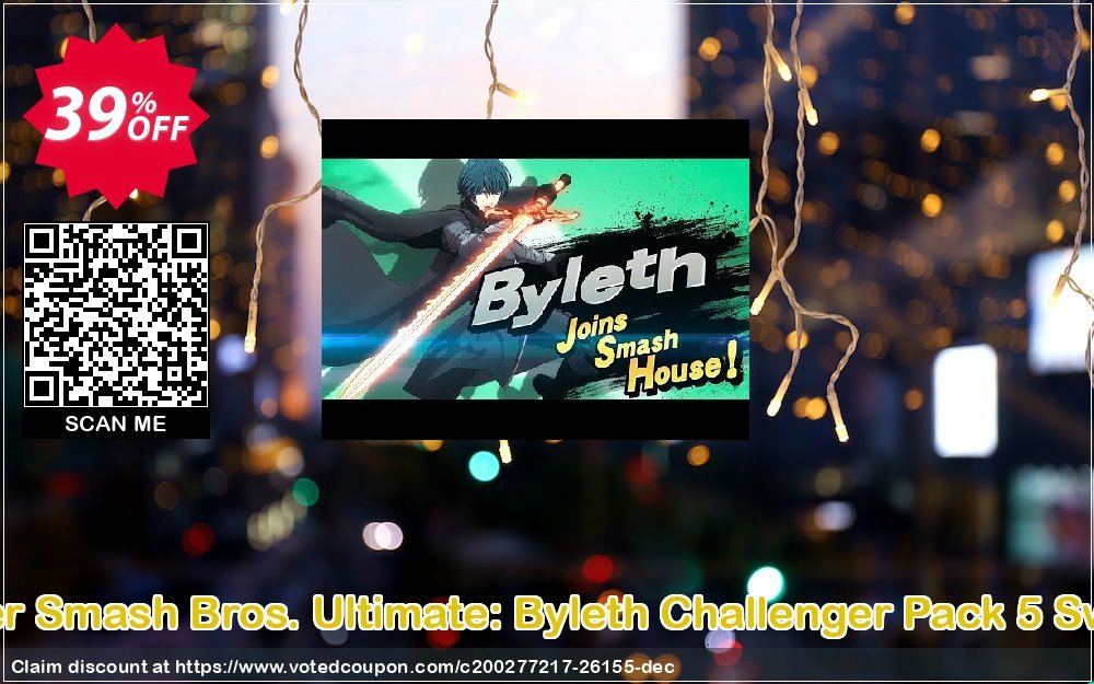 Super Smash Bros. Ultimate: Byleth Challenger Pack 5 Switch