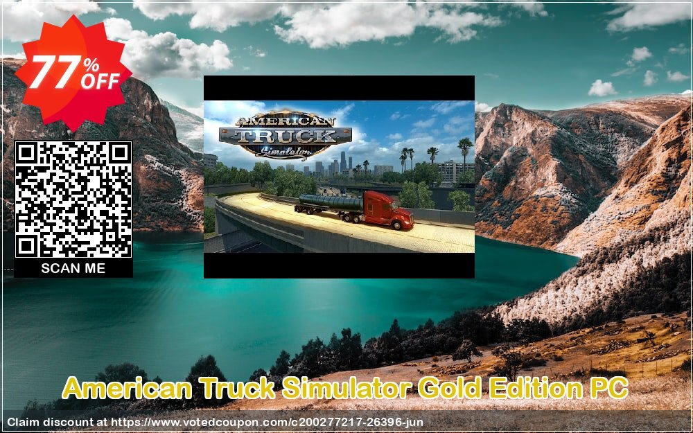 American Truck Simulator Gold Edition PC Coupon, discount American Truck Simulator Gold Edition PC Deal. Promotion: American Truck Simulator Gold Edition PC Exclusive Easter Sale offer 