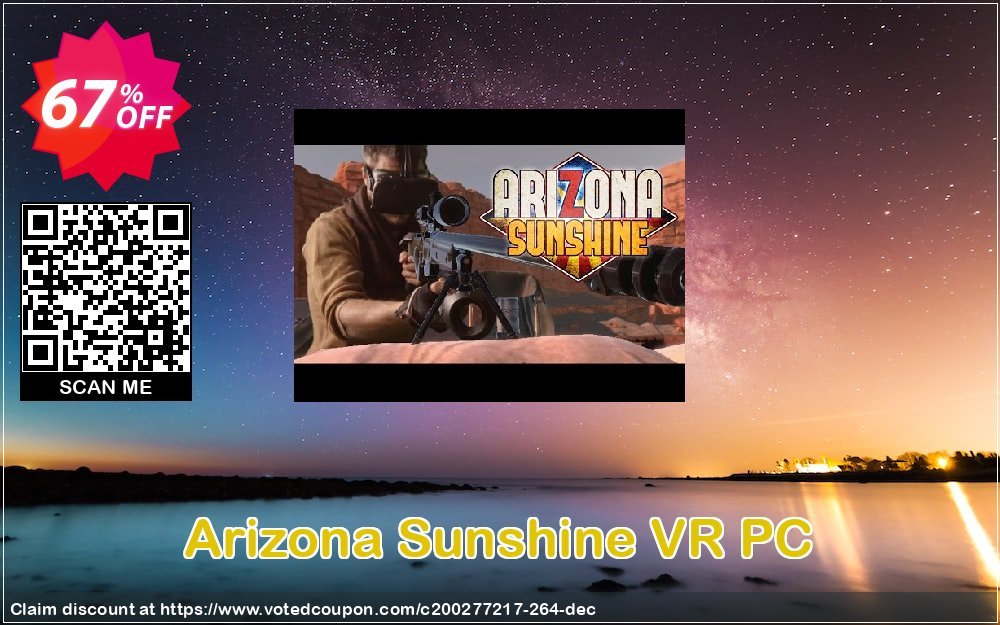 Arizona Sunshine VR PC Coupon, discount Arizona Sunshine VR PC Deal. Promotion: Arizona Sunshine VR PC Exclusive offer 