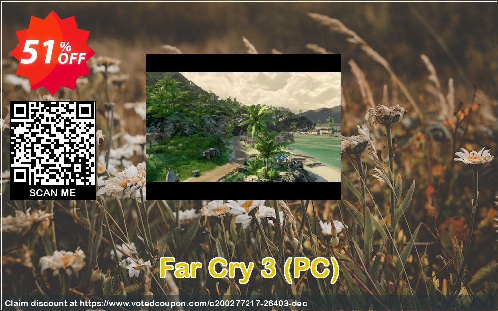 Far Cry 3, PC  Coupon Code Apr 2024, 51% OFF - VotedCoupon
