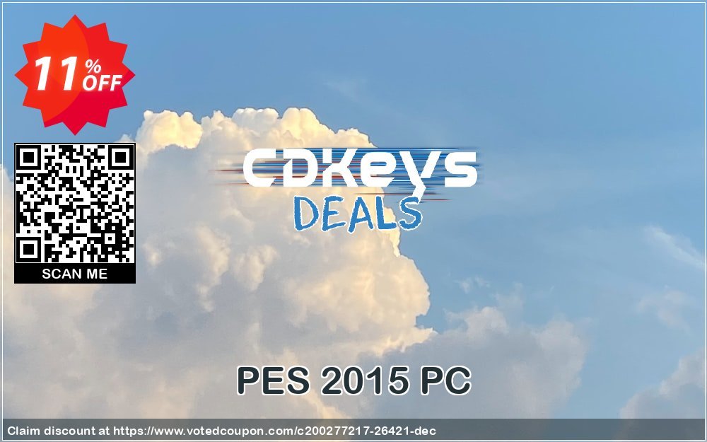 PES 2015 PC Coupon Code Apr 2024, 11% OFF - VotedCoupon