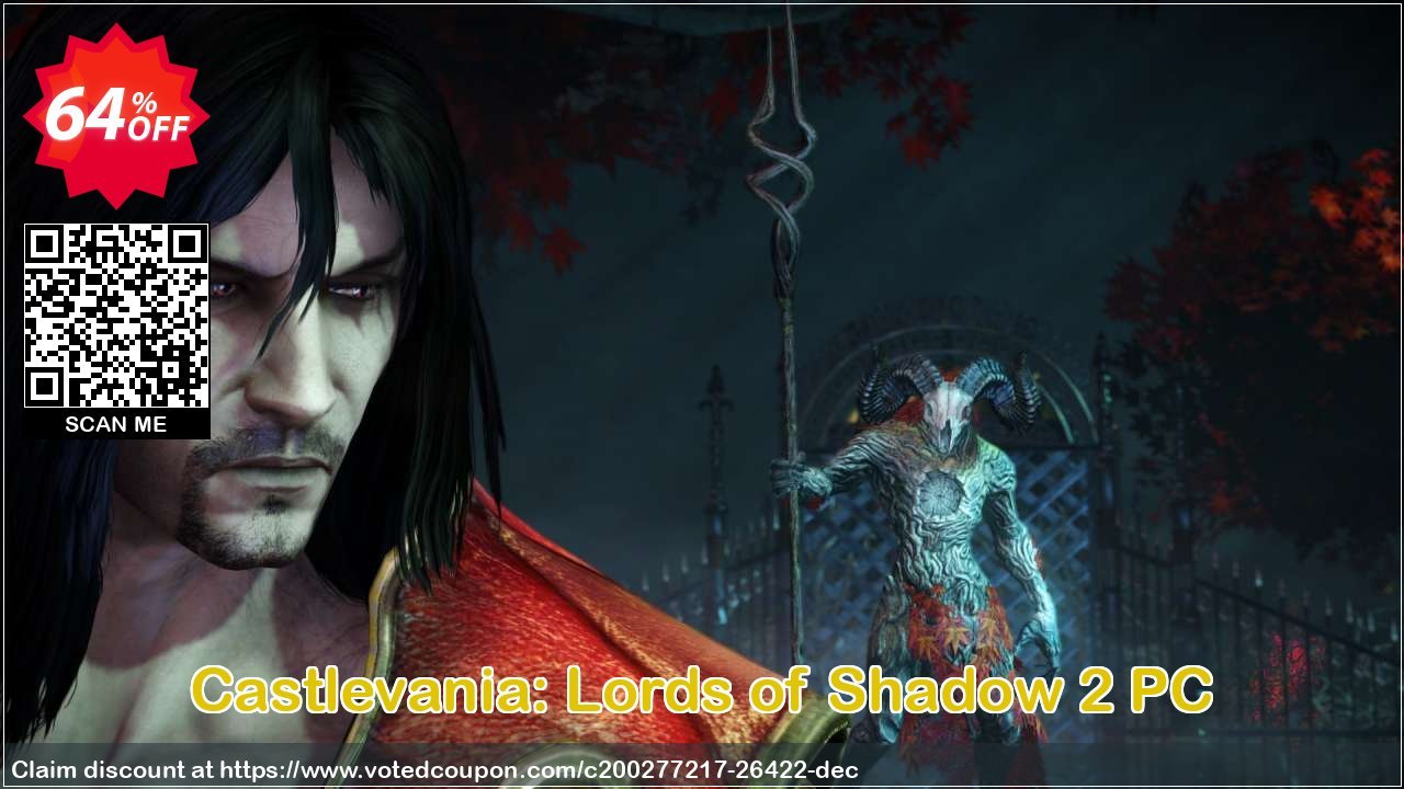 Castlevania: Lords of Shadow 2 PC Coupon Code Apr 2024, 64% OFF - VotedCoupon