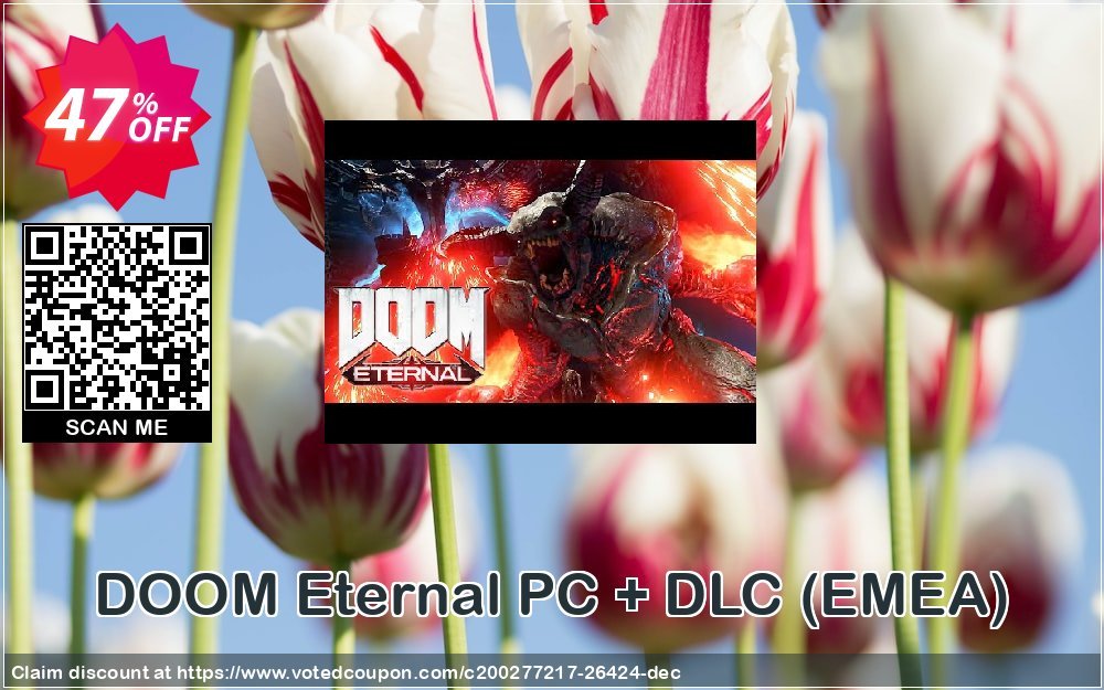 DOOM Eternal PC + DLC, EMEA  Coupon Code Apr 2024, 47% OFF - VotedCoupon