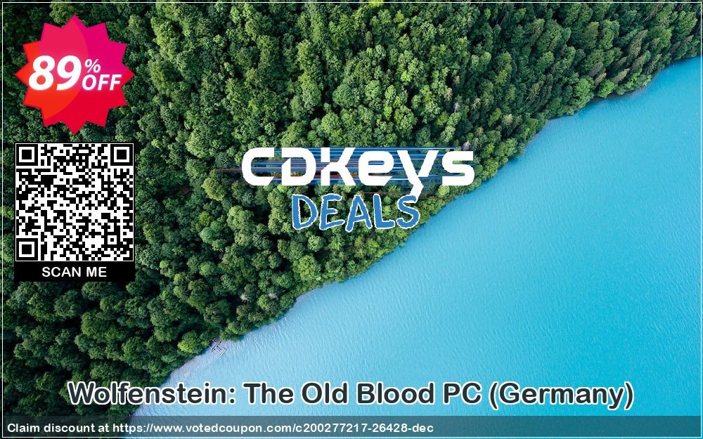 Wolfenstein: The Old Blood PC, Germany  Coupon Code Apr 2024, 89% OFF - VotedCoupon