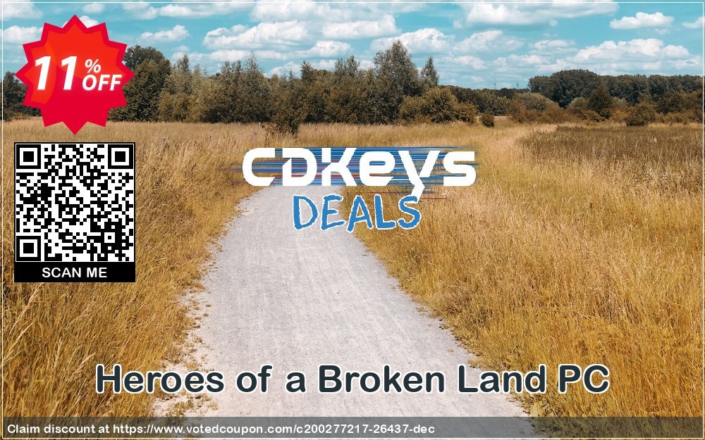 Heroes of a Broken Land PC Coupon, discount Heroes of a Broken Land PC Deal. Promotion: Heroes of a Broken Land PC Exclusive Easter Sale offer 