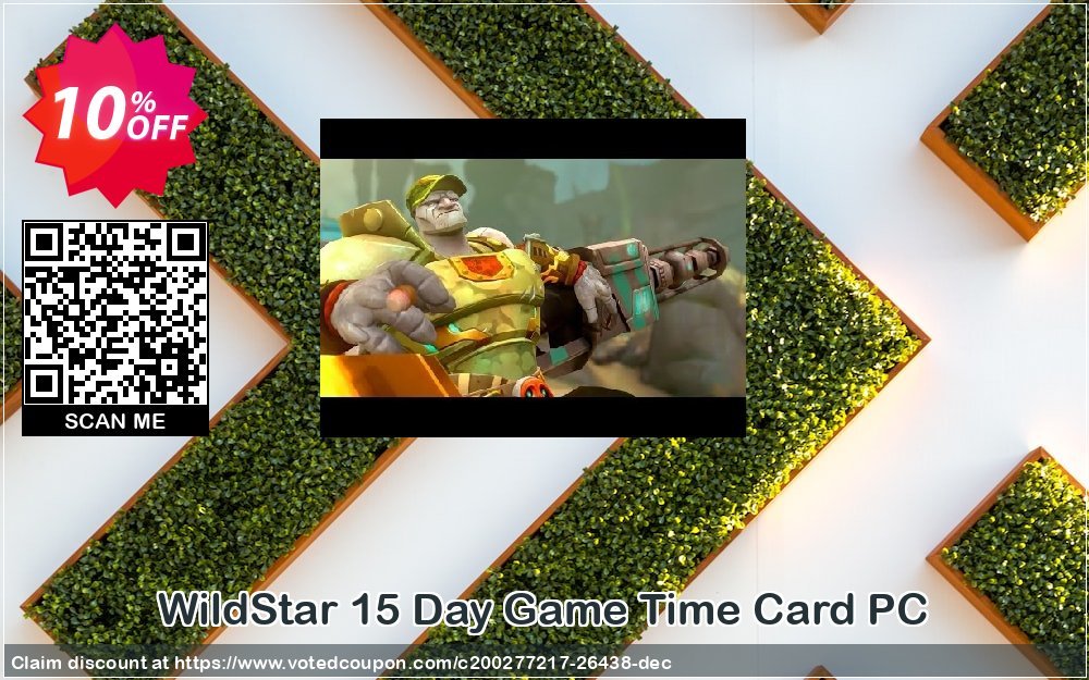 WildStar 15 Day Game Time Card PC Coupon Code Apr 2024, 10% OFF - VotedCoupon