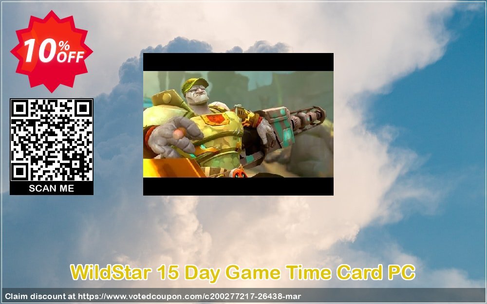 WildStar 15 Day Game Time Card PC Coupon Code Apr 2024, 10% OFF - VotedCoupon