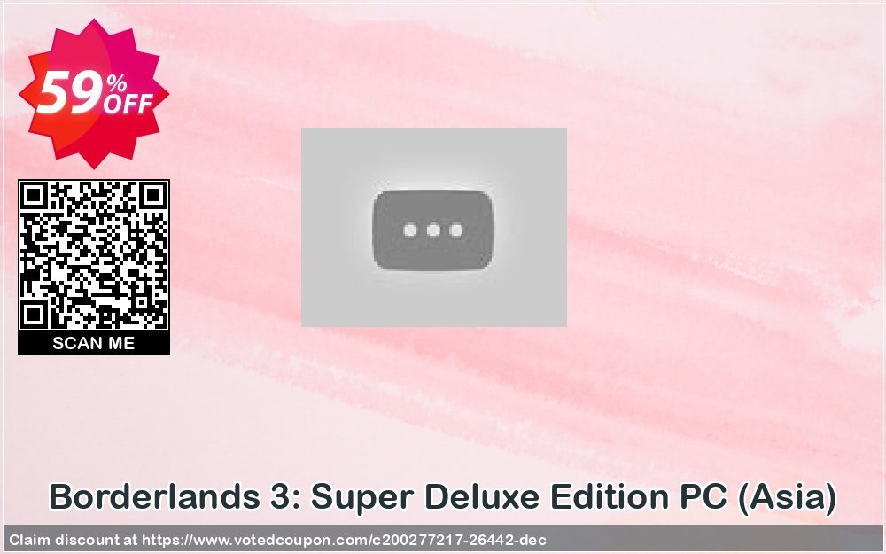 Borderlands 3: Super Deluxe Edition PC, Asia  Coupon, discount Borderlands 3: Super Deluxe Edition PC (Asia) Deal. Promotion: Borderlands 3: Super Deluxe Edition PC (Asia) Exclusive Easter Sale offer 