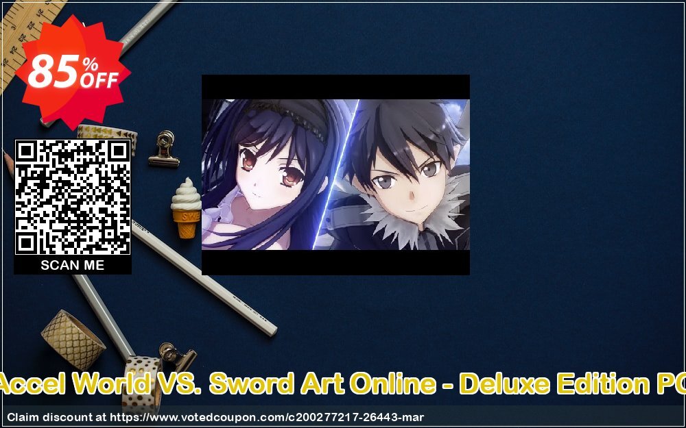 Accel World VS. Sword Art Online - Deluxe Edition PC Coupon, discount Accel World VS. Sword Art Online - Deluxe Edition PC Deal. Promotion: Accel World VS. Sword Art Online - Deluxe Edition PC Exclusive Easter Sale offer 