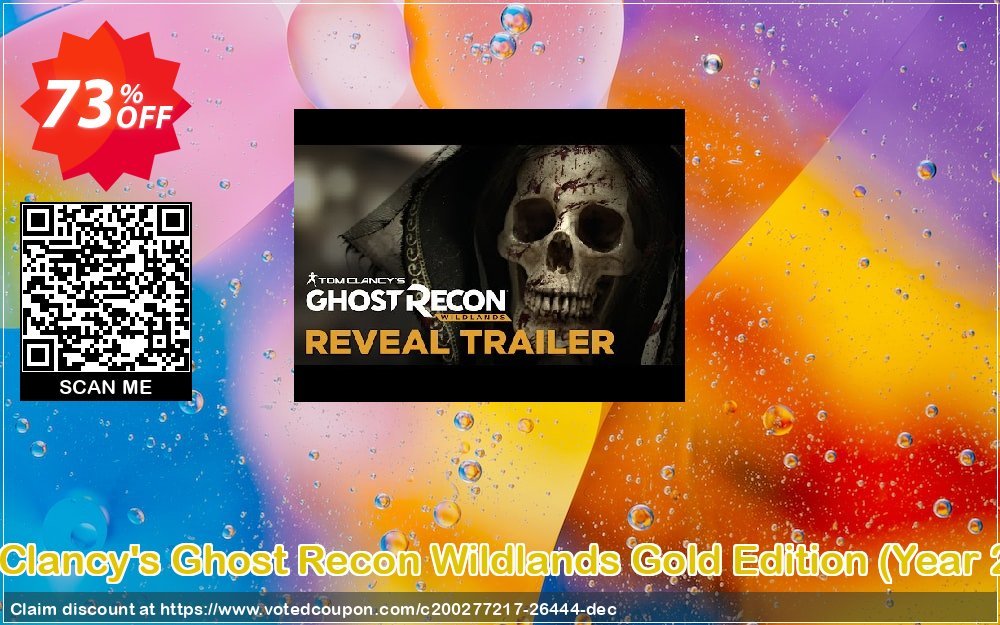 Tom Clancy's Ghost Recon Wildlands Gold Edition, Year 2 PC Coupon, discount Tom Clancy's Ghost Recon Wildlands Gold Edition (Year 2) PC Deal. Promotion: Tom Clancy's Ghost Recon Wildlands Gold Edition (Year 2) PC Exclusive Easter Sale offer 