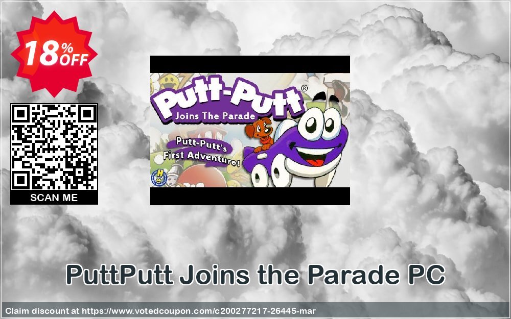 PuttPutt Joins the Parade PC Coupon, discount PuttPutt Joins the Parade PC Deal. Promotion: PuttPutt Joins the Parade PC Exclusive Easter Sale offer 