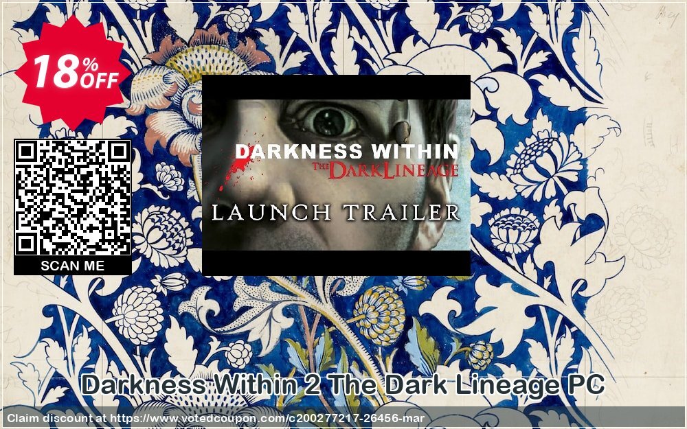 Darkness Within 2 The Dark Lineage PC Coupon Code Apr 2024, 18% OFF - VotedCoupon