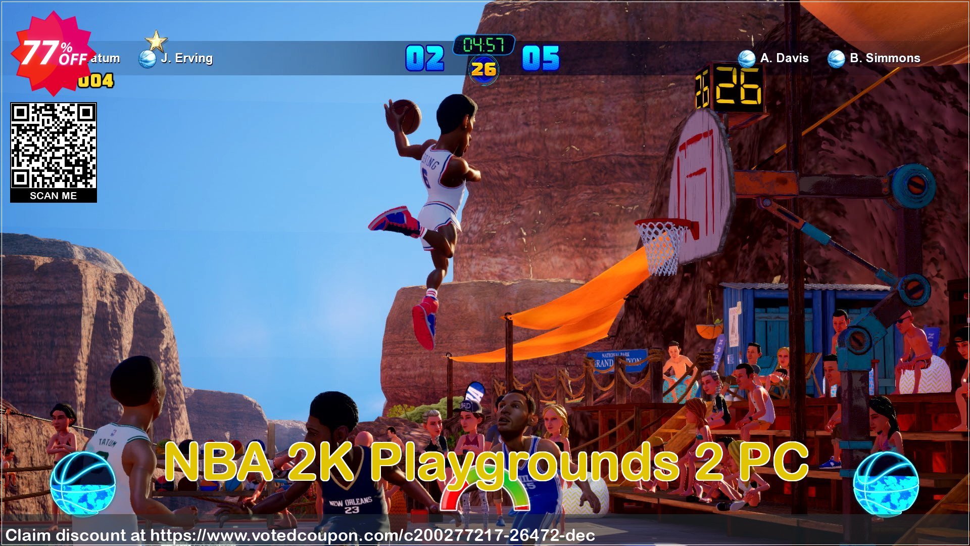 NBA 2K Playgrounds 2 PC Coupon, discount NBA 2K Playgrounds 2 PC Deal. Promotion: NBA 2K Playgrounds 2 PC Exclusive Easter Sale offer 