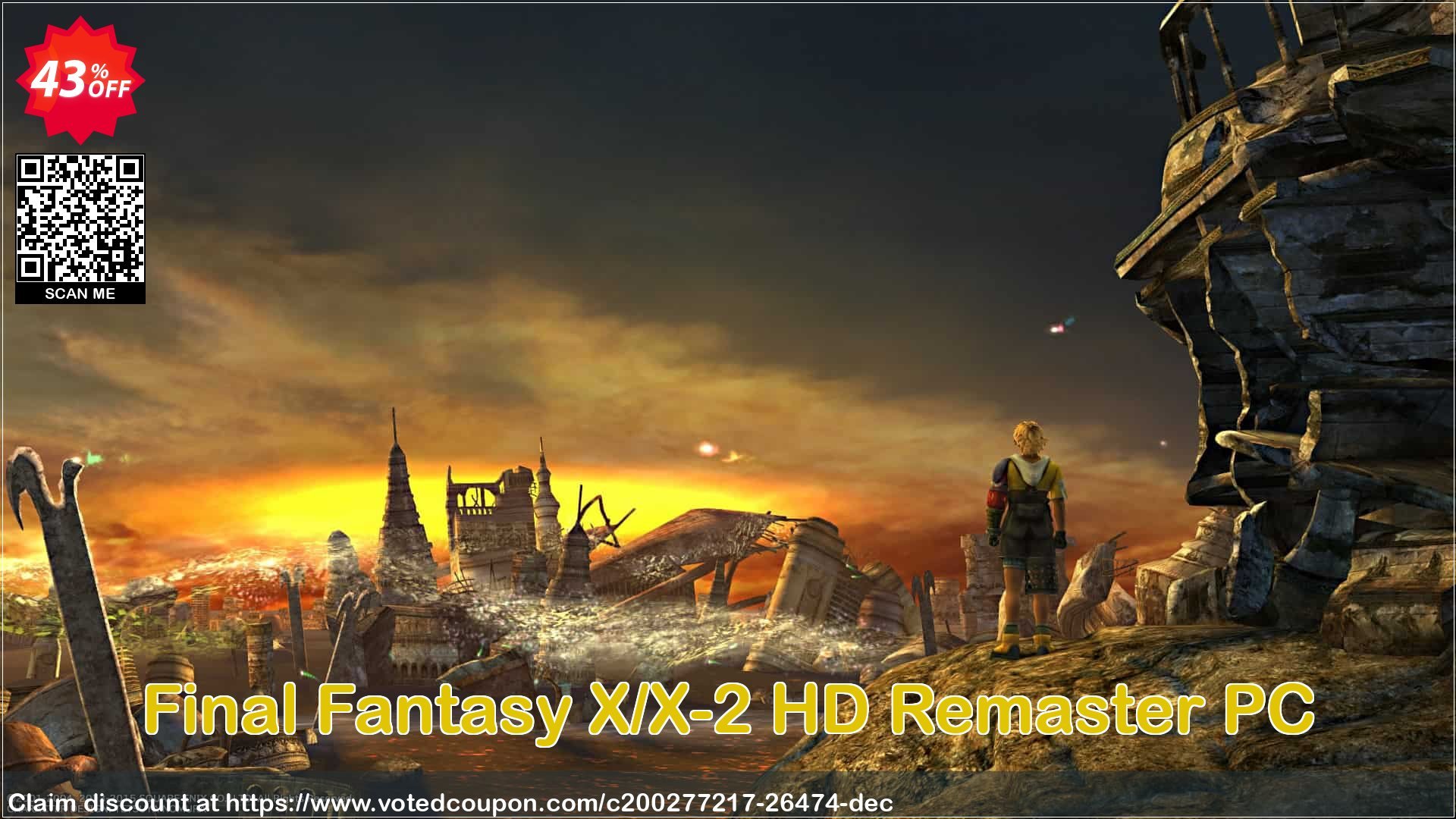 Final Fantasy X/X-2 HD Remaster PC Coupon Code May 2024, 43% OFF - VotedCoupon