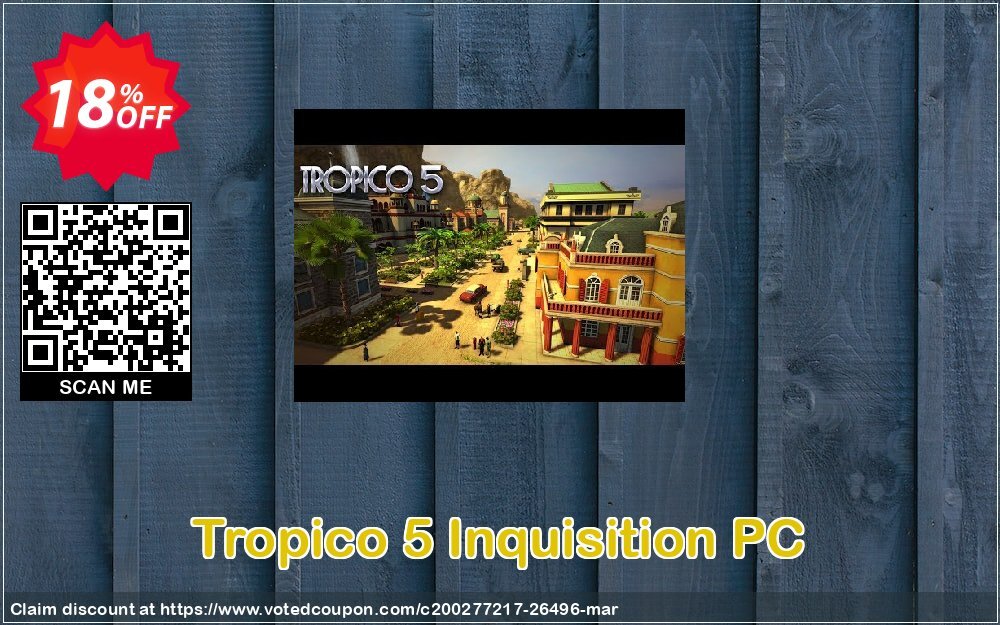 Tropico 5 Inquisition PC Coupon Code Apr 2024, 18% OFF - VotedCoupon