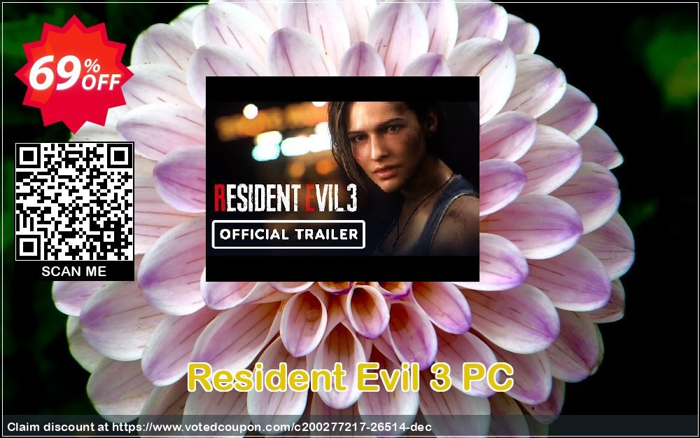 Resident Evil 3 PC Coupon Code Apr 2024, 69% OFF - VotedCoupon