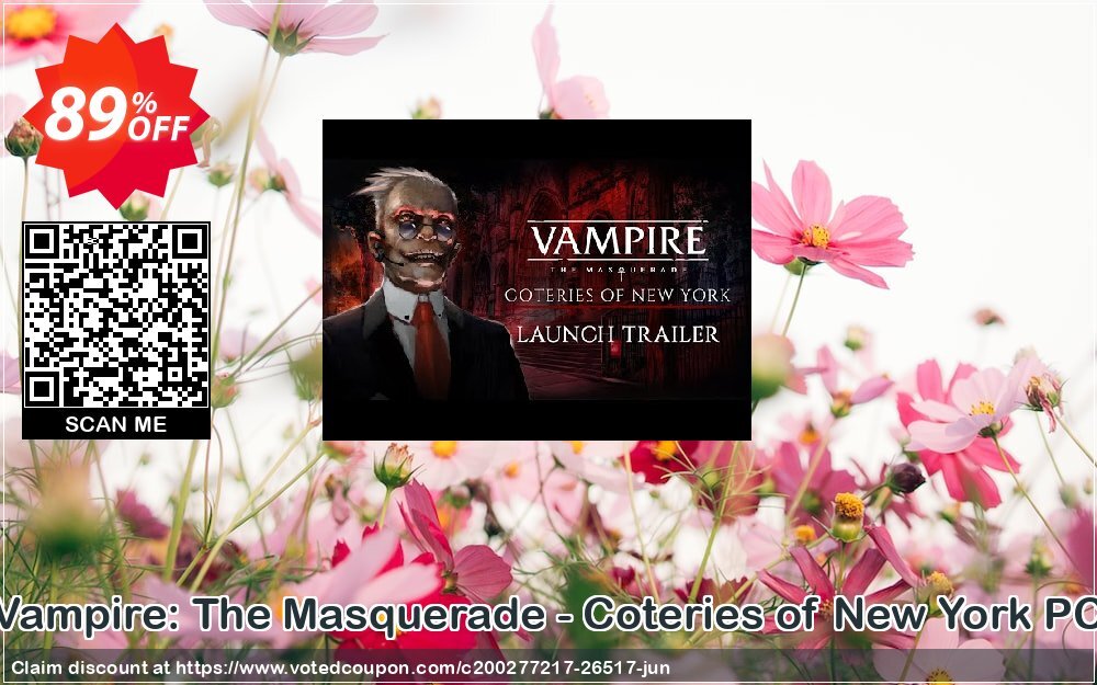 Vampire: The Masquerade - Coteries of New York PC Coupon Code May 2024, 89% OFF - VotedCoupon