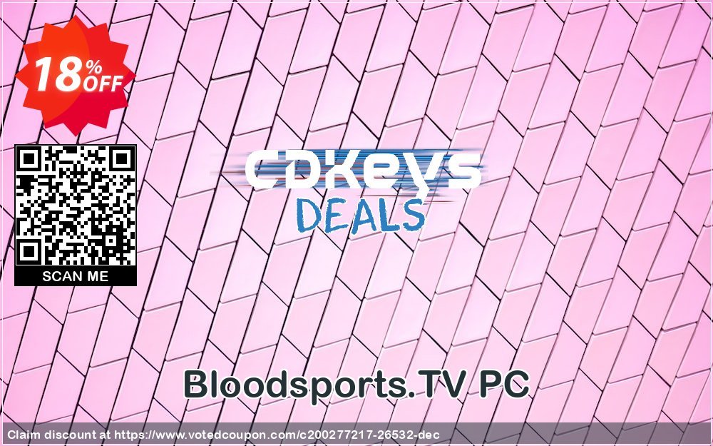Bloodsports.TV PC Coupon, discount Bloodsports.TV PC Deal. Promotion: Bloodsports.TV PC Exclusive Easter Sale offer 