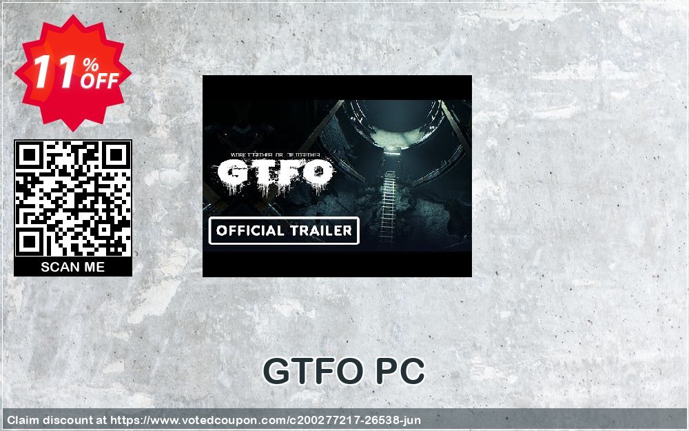 GTFO PC Coupon, discount GTFO PC Deal. Promotion: GTFO PC Exclusive Easter Sale offer 