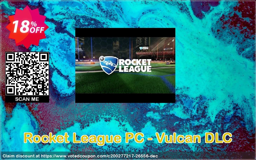 Rocket League PC - Vulcan DLC Coupon Code Apr 2024, 18% OFF - VotedCoupon