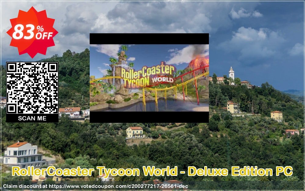 RollerCoaster Tycoon World - Deluxe Edition PC Coupon Code Apr 2024, 83% OFF - VotedCoupon