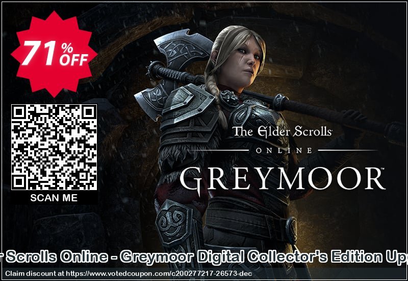The Elder Scrolls Online - Greymoor Digital Collector's Edition Upgrade PC Coupon Code Apr 2024, 71% OFF - VotedCoupon