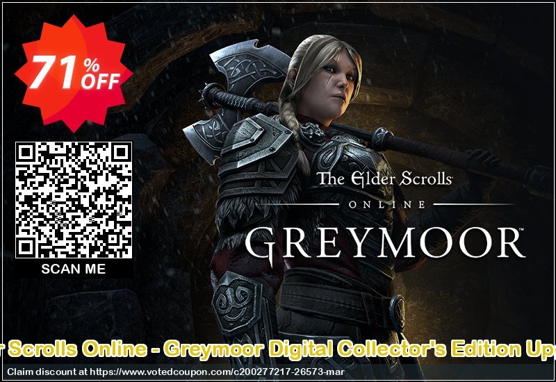 The Elder Scrolls Online - Greymoor Digital Collector's Edition Upgrade PC Coupon Code Apr 2024, 71% OFF - VotedCoupon