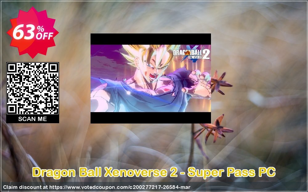 Dragon Ball Xenoverse 2 - Super Pass PC Coupon Code May 2024, 63% OFF - VotedCoupon