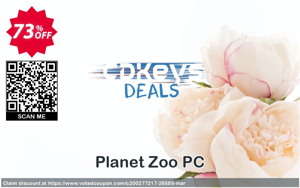 Planet Zoo PC Coupon, discount Planet Zoo PC Deal. Promotion: Planet Zoo PC Exclusive Easter Sale offer 