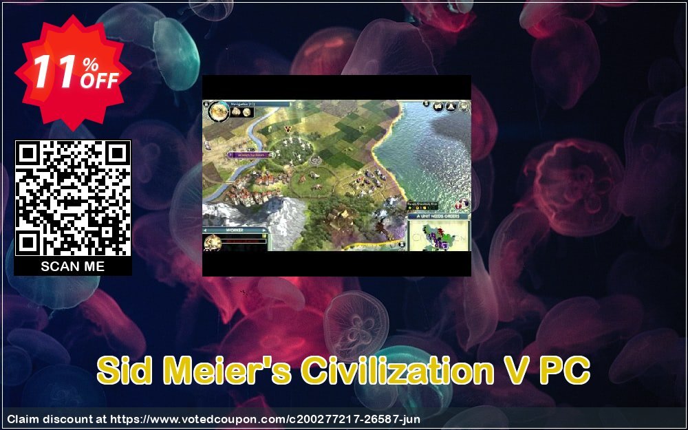 Sid Meier's Civilization V PC Coupon, discount Sid Meier's Civilization V PC Deal. Promotion: Sid Meier's Civilization V PC Exclusive Easter Sale offer 