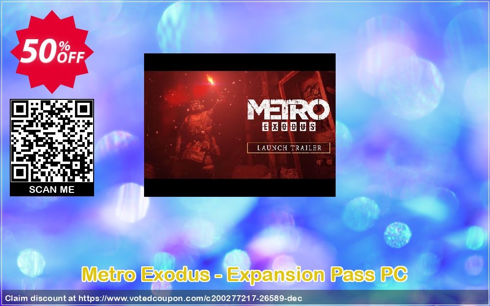 Metro Exodus - Expansion Pass PC Coupon Code Apr 2024, 50% OFF - VotedCoupon