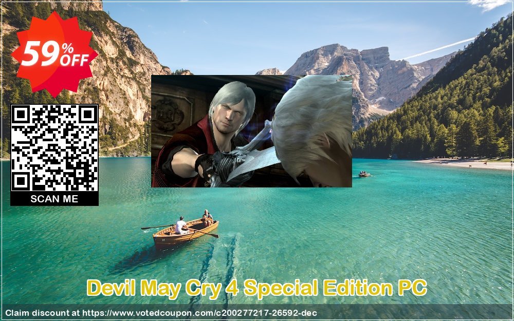 Devil May Cry 4 Special Edition PC Coupon, discount Devil May Cry 4 Special Edition PC Deal. Promotion: Devil May Cry 4 Special Edition PC Exclusive Easter Sale offer 