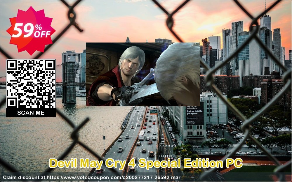 Devil May Cry 4 Special Edition PC Coupon Code Apr 2024, 59% OFF - VotedCoupon