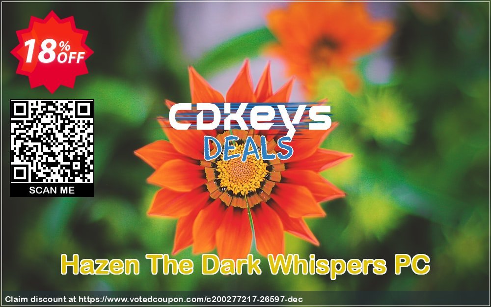 Hazen The Dark Whispers PC Coupon, discount Hazen The Dark Whispers PC Deal. Promotion: Hazen The Dark Whispers PC Exclusive Easter Sale offer 