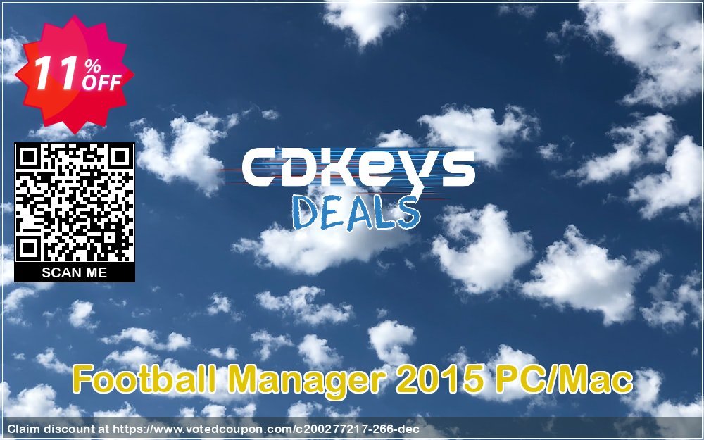Football Manager 2015 PC/MAC Coupon Code May 2024, 11% OFF - VotedCoupon