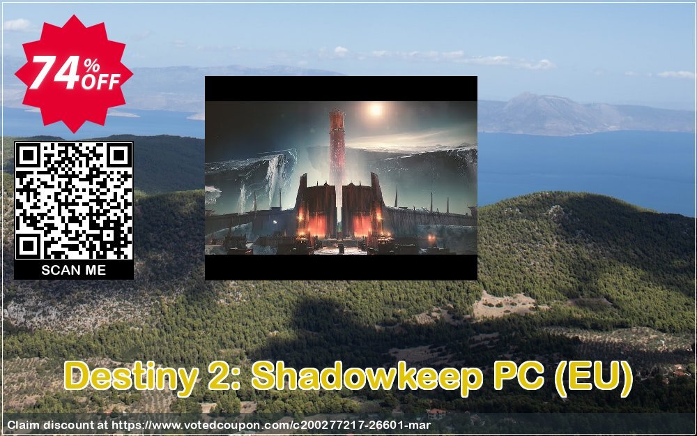 Destiny 2: Shadowkeep PC, EU  Coupon, discount Destiny 2: Shadowkeep PC (EU) Deal. Promotion: Destiny 2: Shadowkeep PC (EU) Exclusive Easter Sale offer 