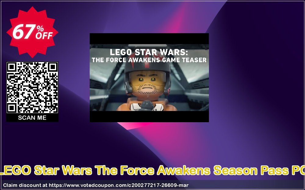 LEGO Star Wars The Force Awakens Season Pass PC Coupon Code Apr 2024, 67% OFF - VotedCoupon