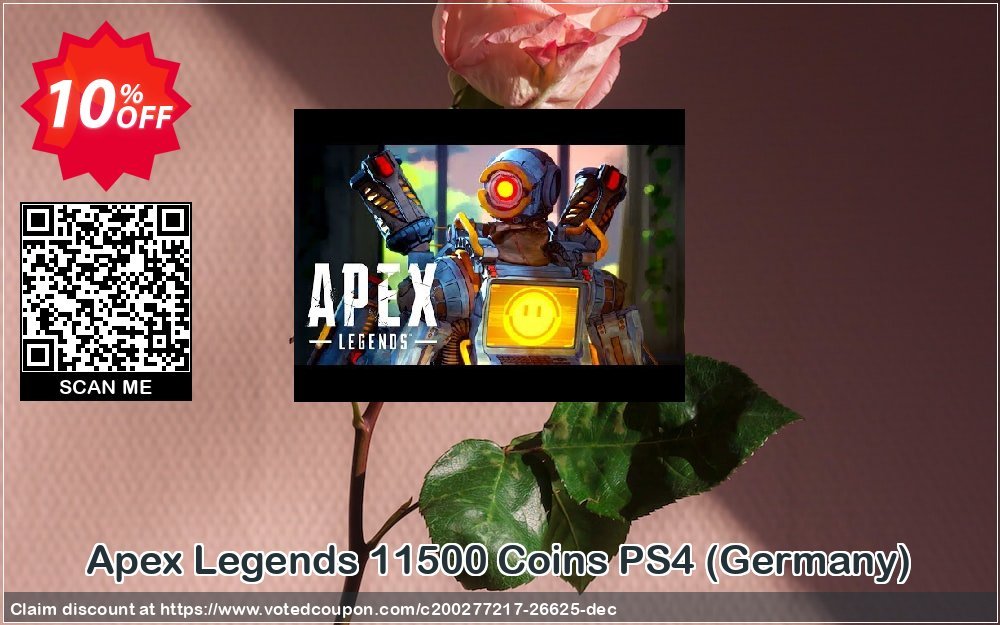 Apex Legends 11500 Coins PS4, Germany  Coupon Code May 2024, 10% OFF - VotedCoupon