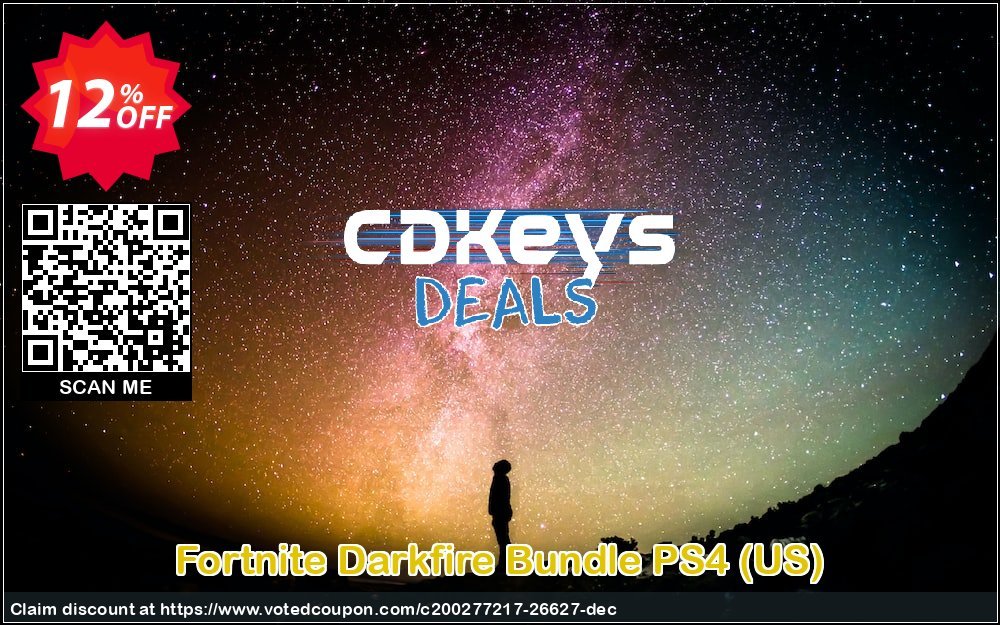 Fortnite Darkfire Bundle PS4, US  Coupon, discount Fortnite Darkfire Bundle PS4 (US) Deal. Promotion: Fortnite Darkfire Bundle PS4 (US) Exclusive Easter Sale offer 