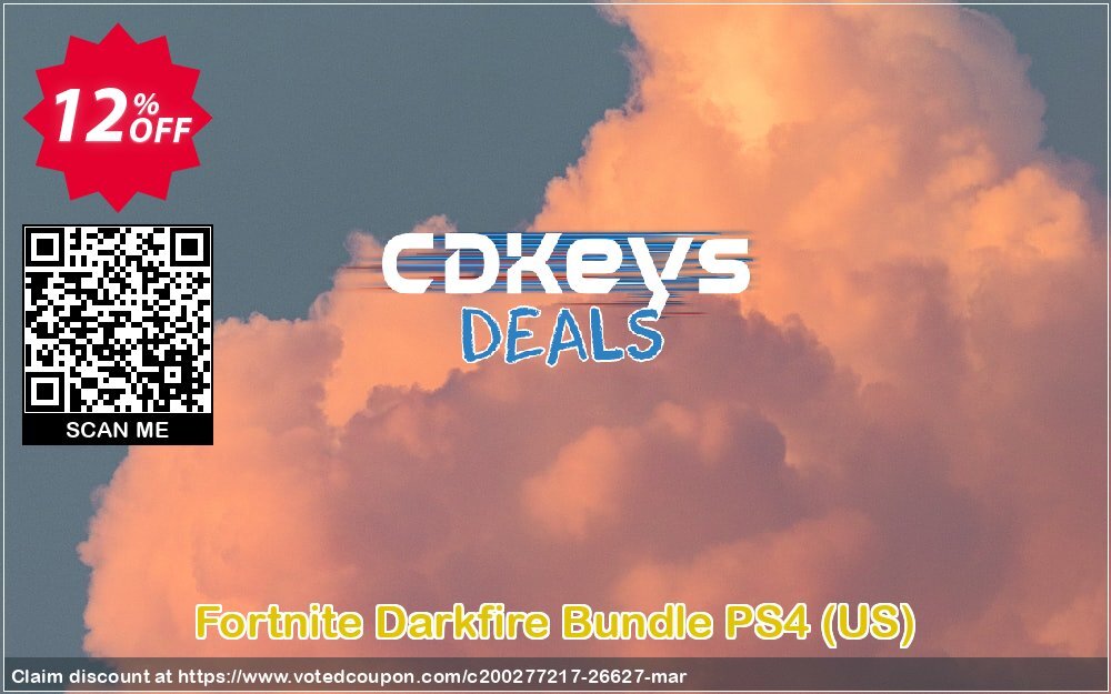 Fortnite Darkfire Bundle PS4, US  Coupon Code Apr 2024, 12% OFF - VotedCoupon