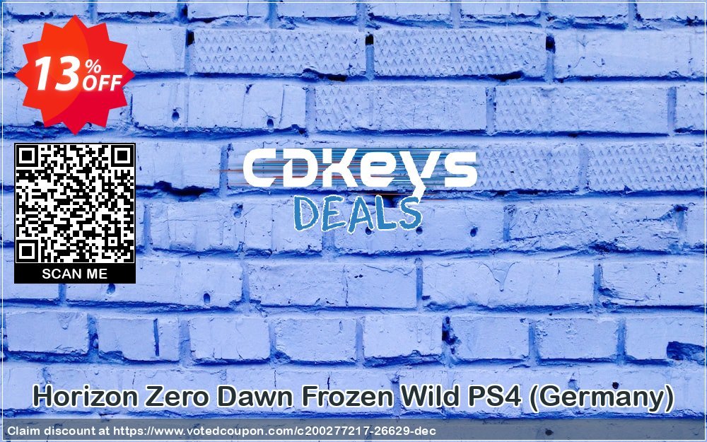 Horizon Zero Dawn Frozen Wild PS4, Germany  Coupon Code May 2024, 13% OFF - VotedCoupon