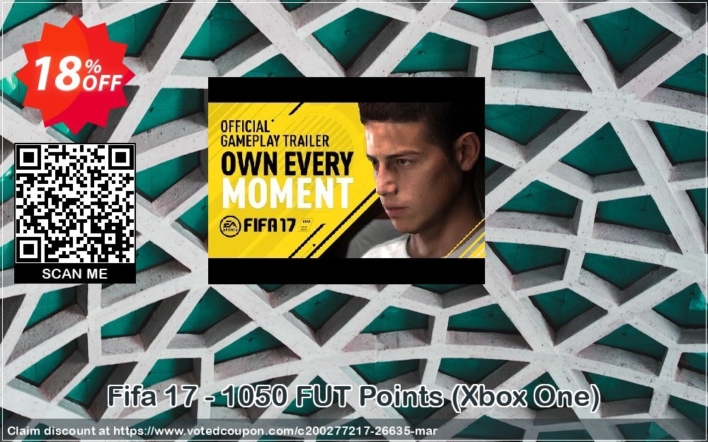 Fifa 17 - 1050 FUT Points, Xbox One  Coupon Code Apr 2024, 18% OFF - VotedCoupon