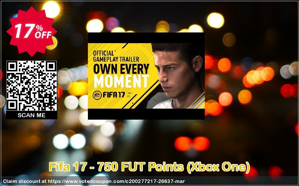 Fifa 17 - 750 FUT Points, Xbox One  Coupon Code Apr 2024, 17% OFF - VotedCoupon