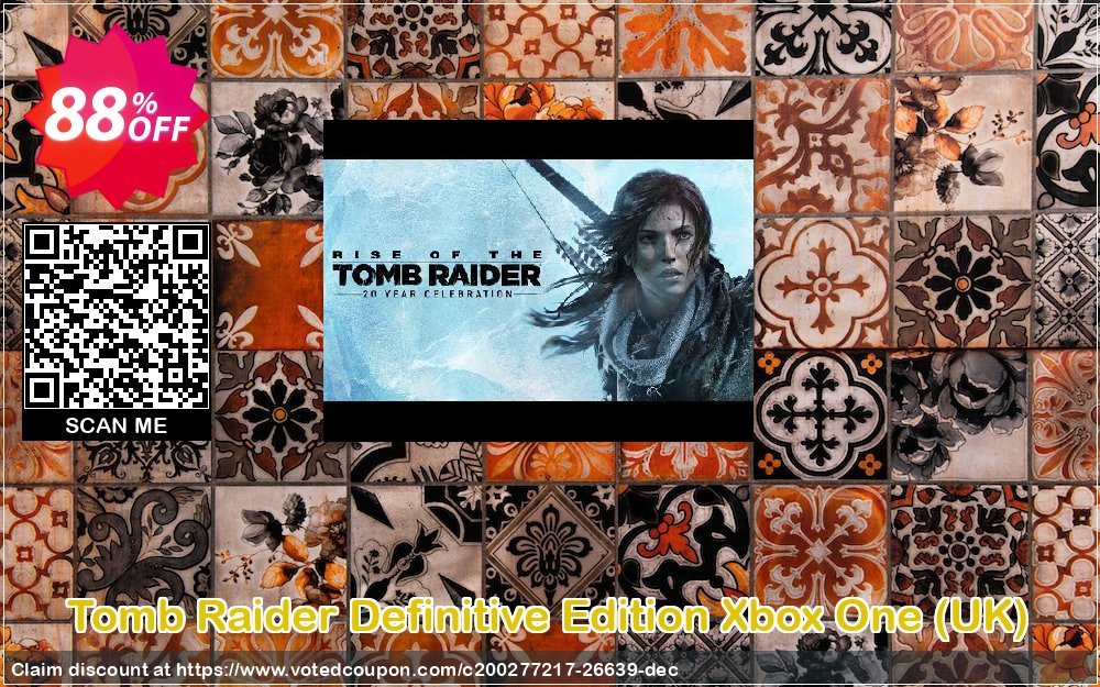 Tomb Raider Definitive Edition Xbox One, UK  Coupon, discount Tomb Raider Definitive Edition Xbox One (UK) Deal. Promotion: Tomb Raider Definitive Edition Xbox One (UK) Exclusive Easter Sale offer 