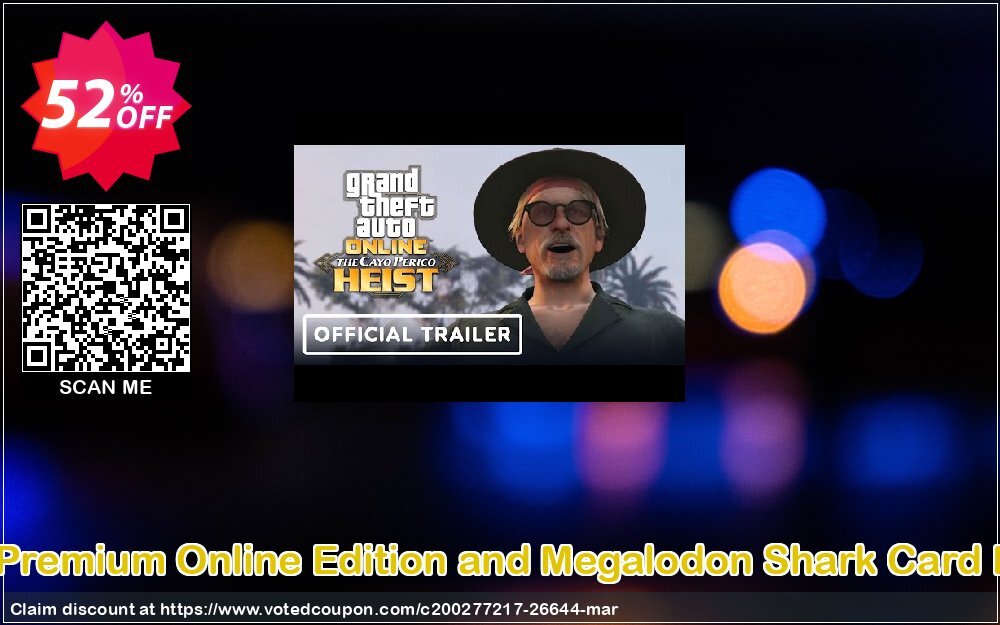 Grand Theft Auto V 5 Premium Online Edition and Megalodon Shark Card Bundle Xbox One, UK  Coupon, discount Grand Theft Auto V 5 Premium Online Edition and Megalodon Shark Card Bundle Xbox One (UK) Deal. Promotion: Grand Theft Auto V 5 Premium Online Edition and Megalodon Shark Card Bundle Xbox One (UK) Exclusive Easter Sale offer 