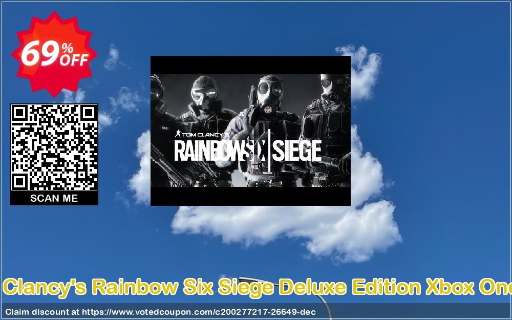 Tom Clancy's Rainbow Six Siege Deluxe Edition Xbox One UK Coupon Code Apr 2024, 69% OFF - VotedCoupon