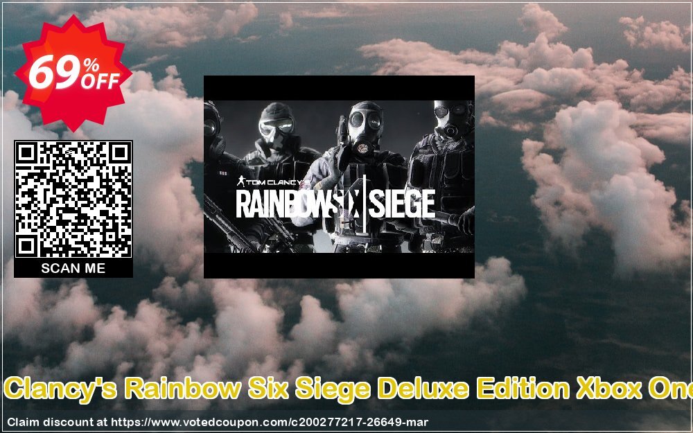 Tom Clancy's Rainbow Six Siege Deluxe Edition Xbox One UK Coupon Code Apr 2024, 69% OFF - VotedCoupon