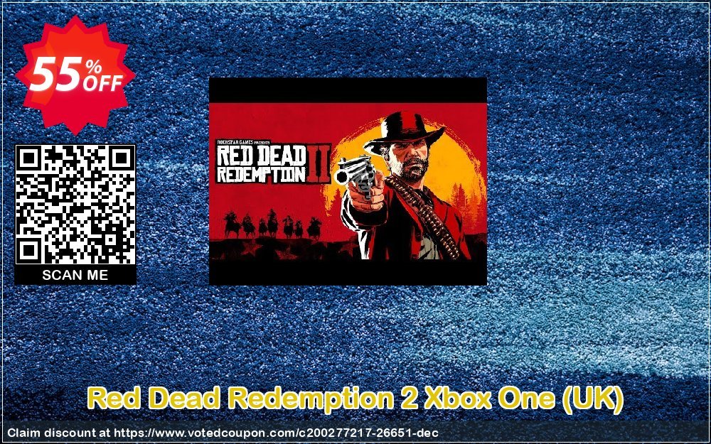 Red Dead Redemption 2 Xbox One, UK  Coupon, discount Red Dead Redemption 2 Xbox One (UK) Deal. Promotion: Red Dead Redemption 2 Xbox One (UK) Exclusive Easter Sale offer 