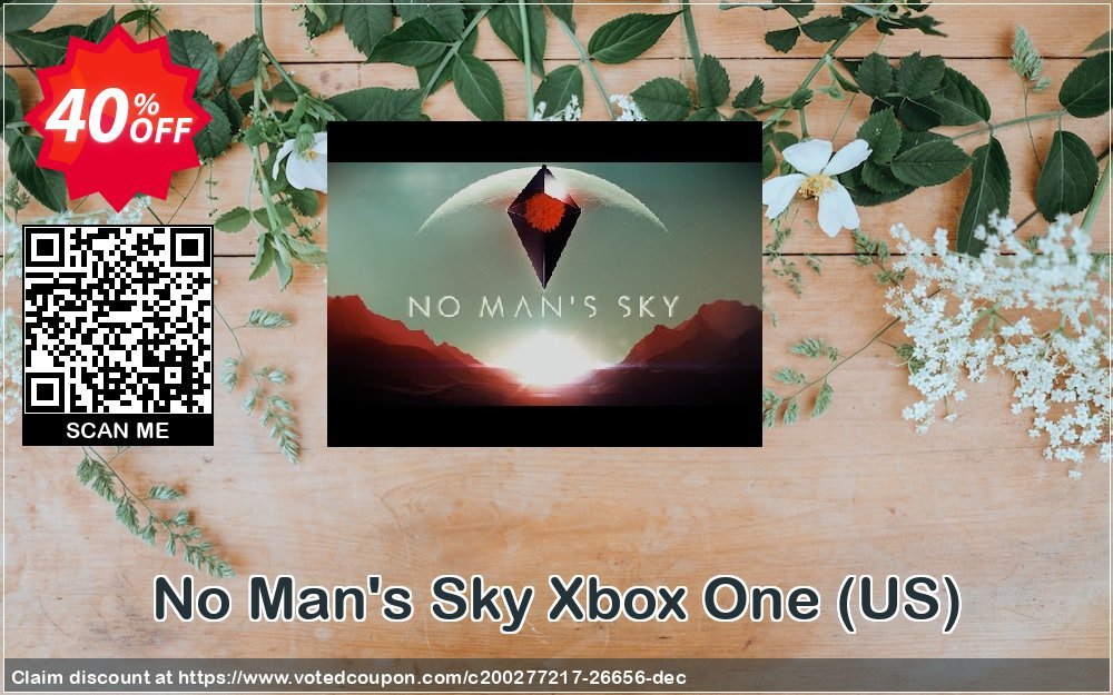 No Man's Sky Xbox One, US  Coupon, discount No Man's Sky Xbox One (US) Deal. Promotion: No Man's Sky Xbox One (US) Exclusive Easter Sale offer 